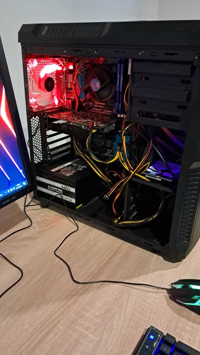 Zestaw Do Gier i5 4x3.7GHz/GTX950-2GB/Ram-16GB/SSD+1TB/Monitor 24'