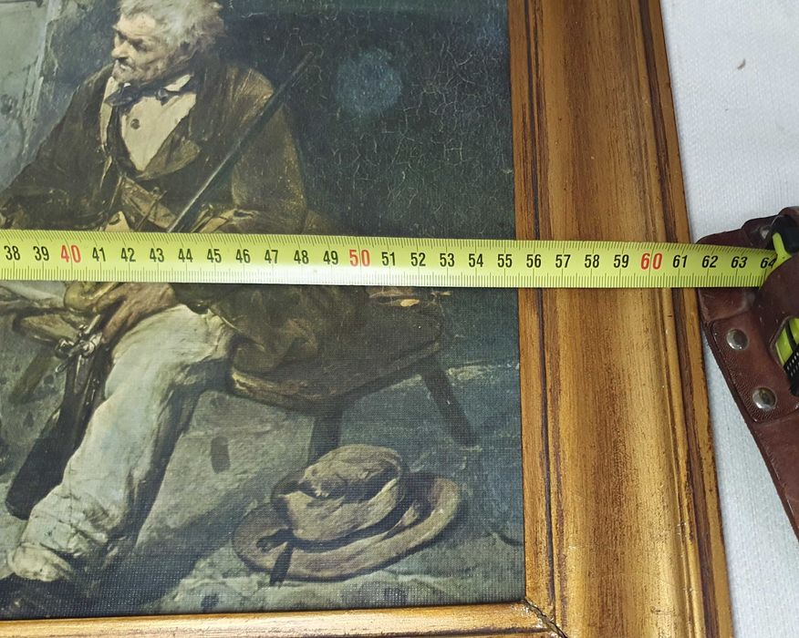 Quadro antigo colecionável - 61x51cm