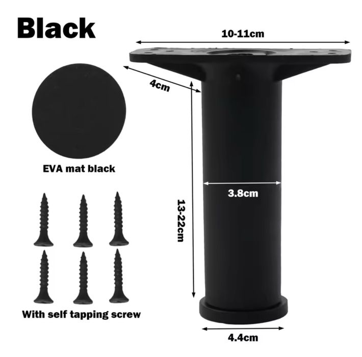 Ніжки до ліжка дивана ламелі 13-22 см