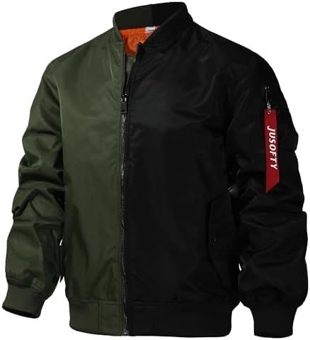 Kurtka bomberka lotnicza pilotka męska lekka US Air Force jesień XL