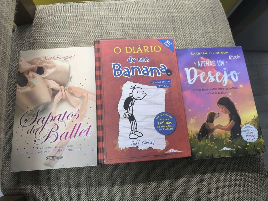 Livros 3 por apenas 10euros Diario de um Banana