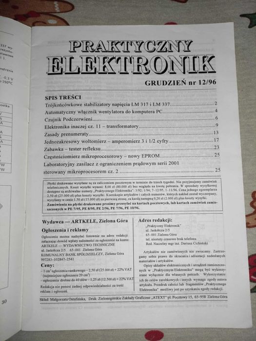 Praktyczny elektronik 5'96