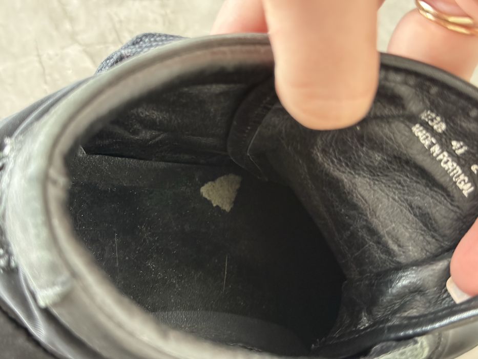 Sneakersy skórzane czarne Kenzo