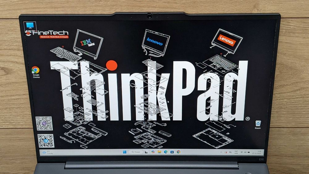 Lenovo ThinkPad E16 16" FHD+ IPS AMD Ryzen 7 7730U 16Gb 512Gb