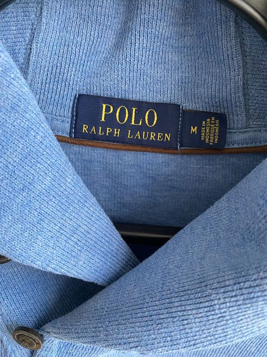 Niebieski sweter męski Ralph Lauren M