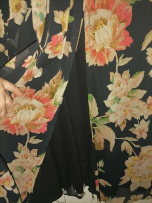 Vestido comprido Mango Tam M