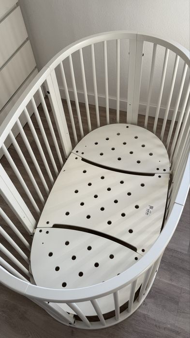 Berço Stokke Sleepi com extensor Branco