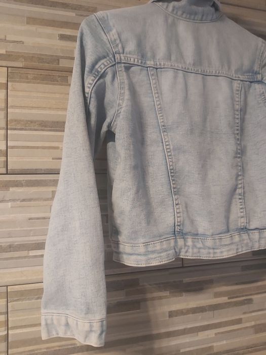 Kurtka  jinsowa bawełniana wiosenna letnia denim .co122  128