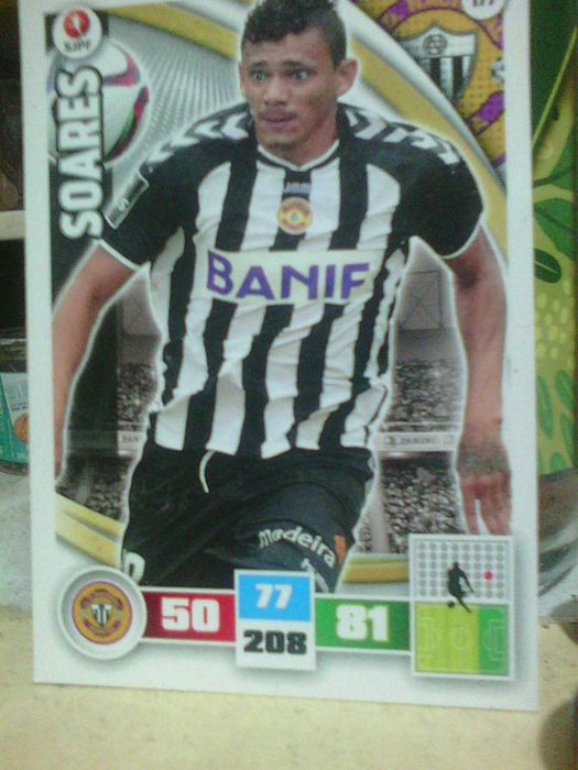 carta adrenalyn 2015 panini soares