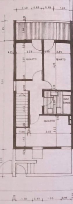 Triplex T3 para arrendamento - Praia Santo Amaro