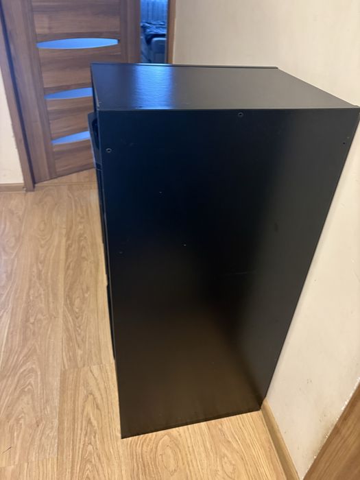 TROFAST Regał z pojemnikami czarny IKEA