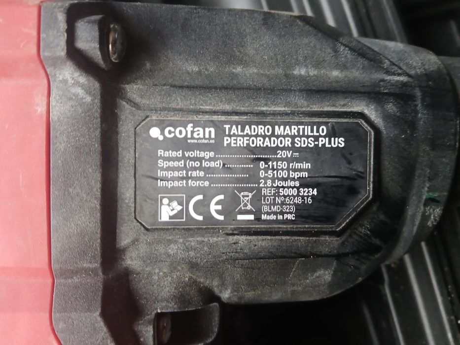 máquina de furar de bateria nova