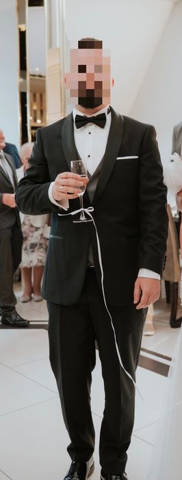 Smoking/ ubranie ślubne Pana młodego/komplet+dodatki