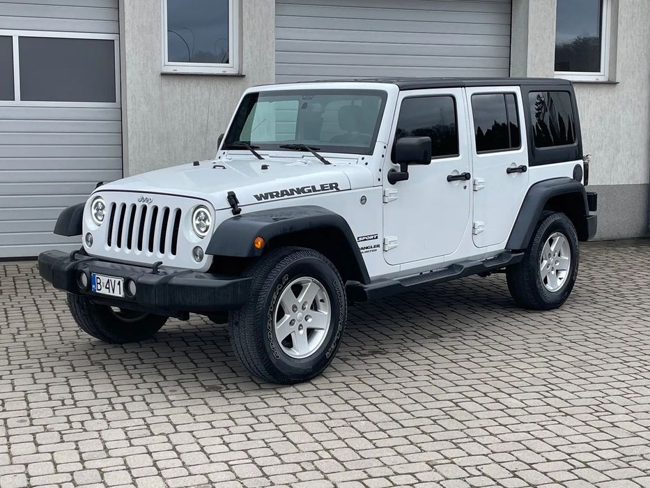 Jeep Wrangler Unlimited 4x4 Automat tylko 57tyś.km przebiegu Super Stan Zamiana