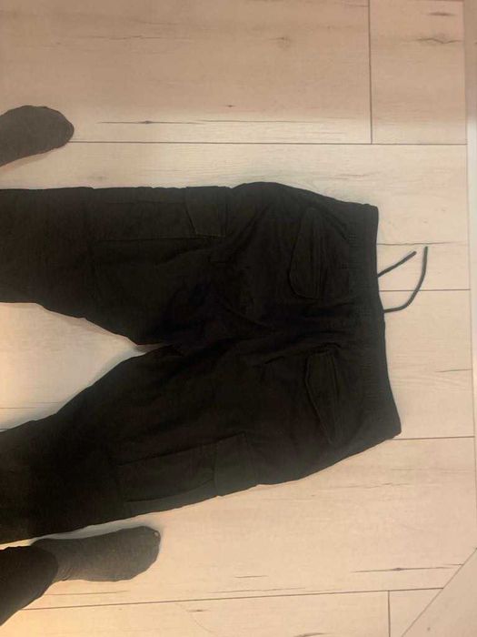 Czarne spodnie męskie 180, h&M
