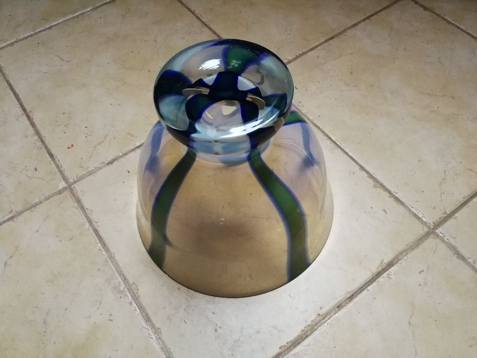 DUŻA SZKLANA MISA, wazon, miska, salatera, salaterka