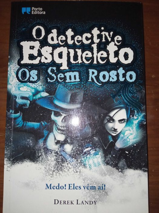 Livro O detective Esqueleto Os Sem Rosto em Perfeito Estado