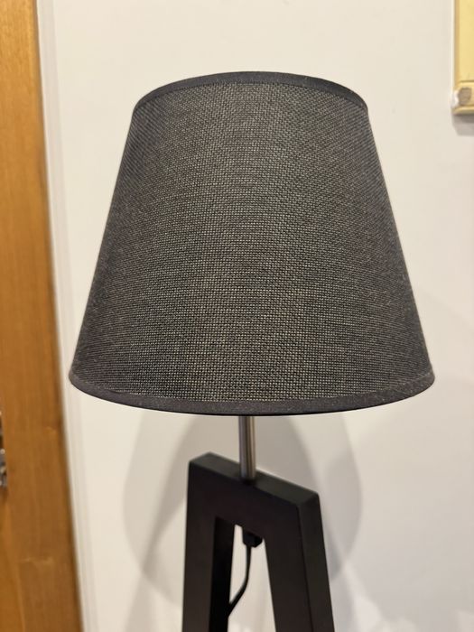 Candeeiro de decoração preto