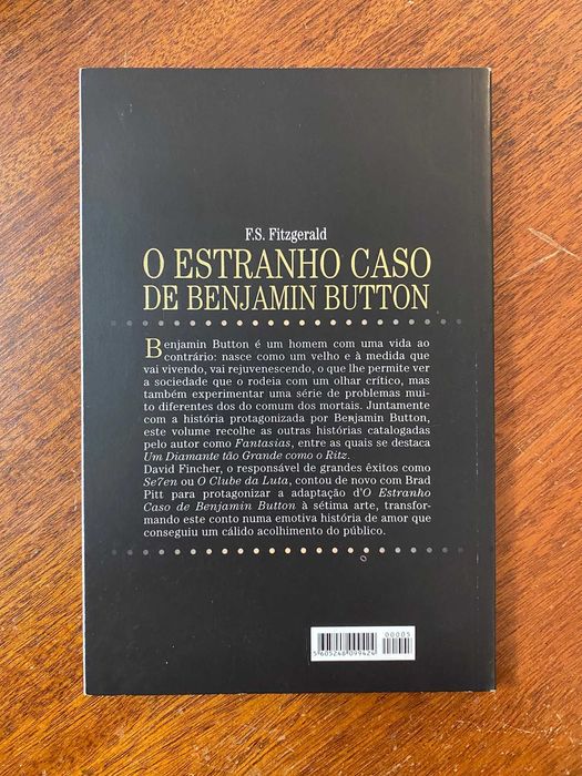 O Estranho Caso de Benjamin Button - F. Scott Fitzgerald