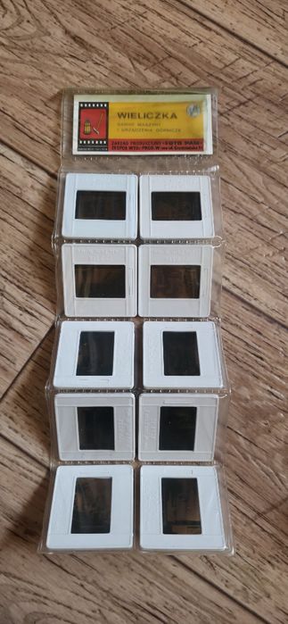 Przeźrocza slajdy klisze do rzutnika PRL antyk