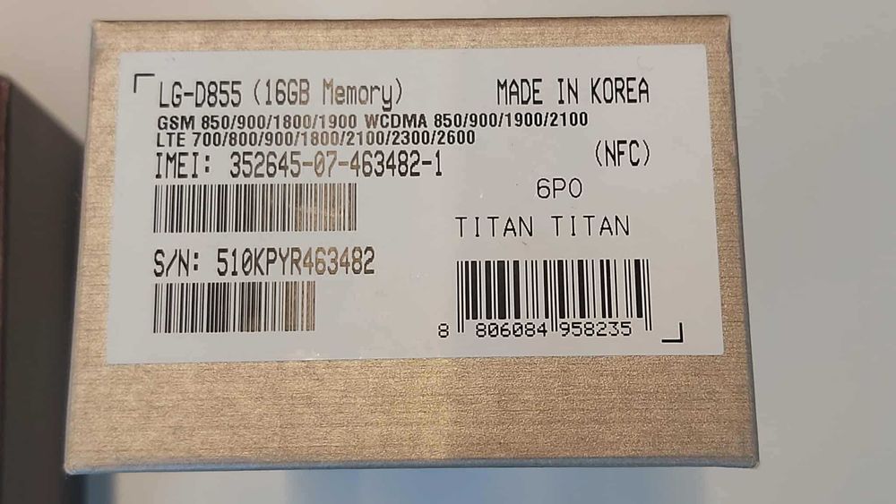 LG G3 - Smartfon - 2 GB RAM, pamięć wbudowana 16 GB