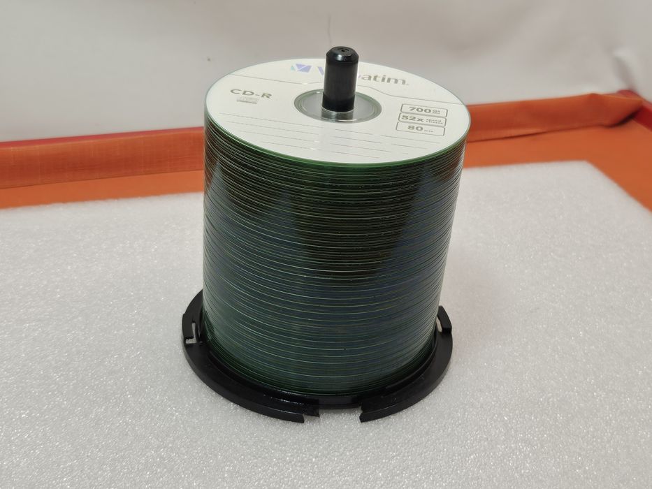 płyty cd-r verbatim 700mb 52x nowe 94 sztuki szpindel