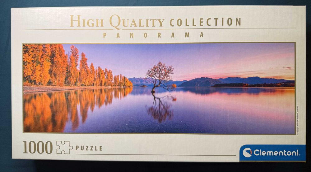 Панорамний пазл Clementoni Lake Wanaka Tree 1000 елементів
