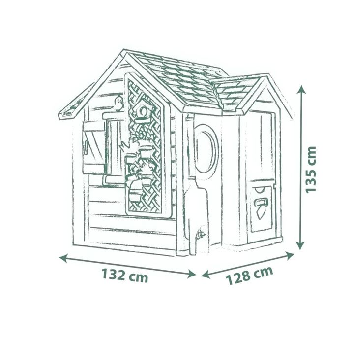 Domek ogrodowy dla dziecka SMOBY