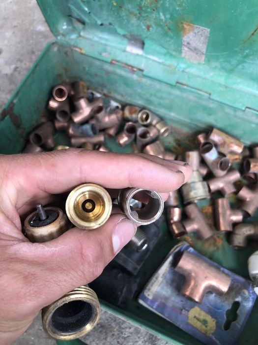 Фітинги мідні трубки