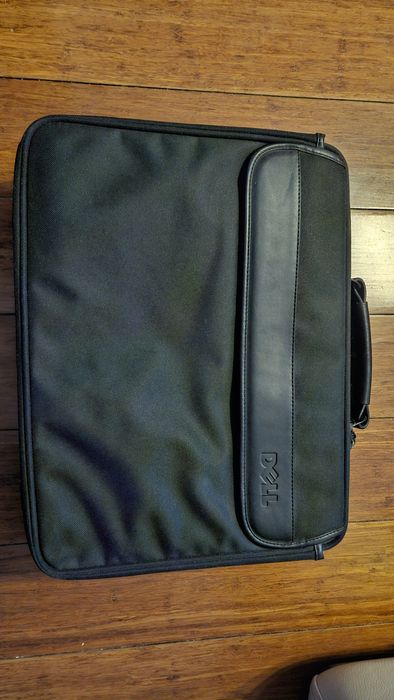 Sztywna torba na laptopa Dell, pasek organizer na zasilacz