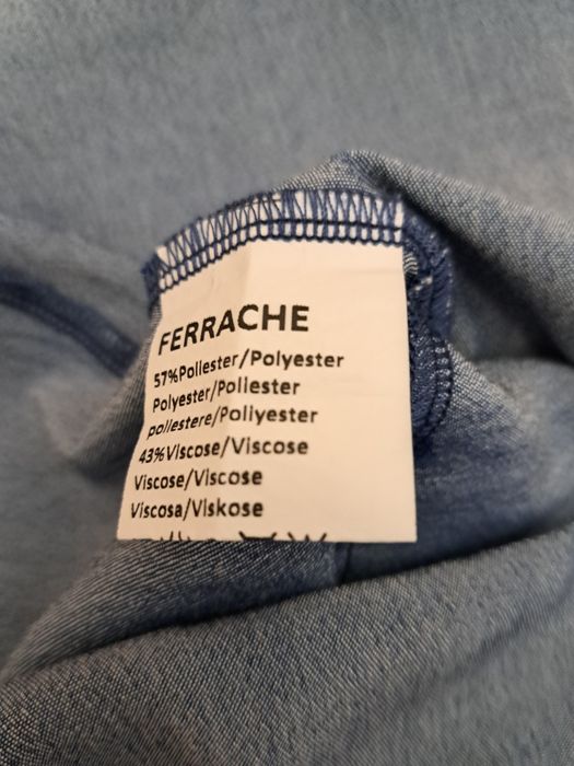 Vestido de Fantasia - Ferrache T.L-Casual bom para o Outono