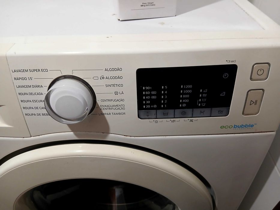 Máquina de lavar roupa samsung 8kg (preço negociável)
