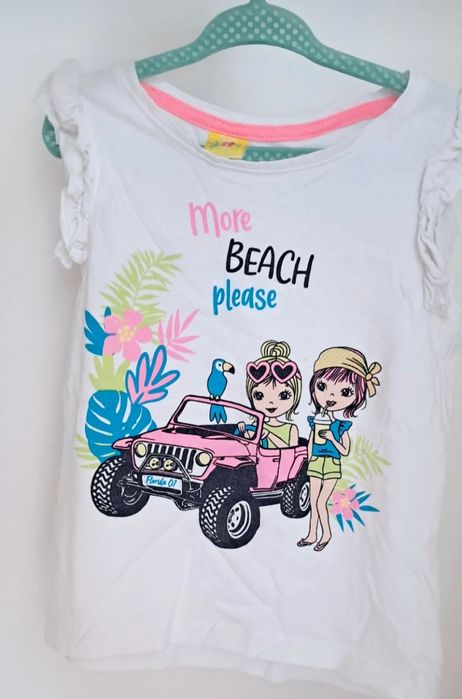 T-shirt 122 dla dziewczynki