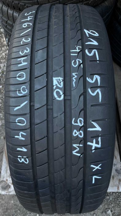 1 szt. opona używana letnia 215/55r17 XL 98W Imperial EcoSport 2