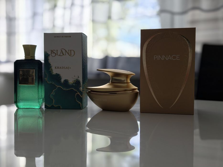 Khadlaj Island, French Avenue Pinnace Oryn +  Lattafa Liam Grey gratis.