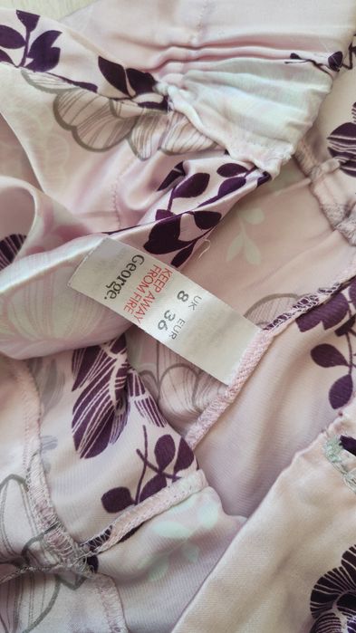 Spodnie od piżamy 36 S różowe eleganckie śliczne