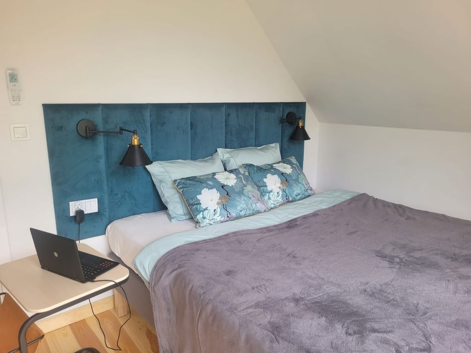 Domek z jakuzzi w górach