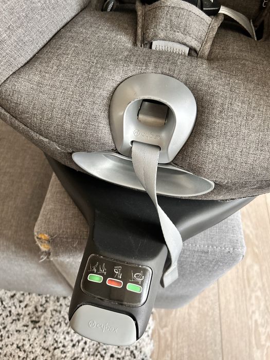 База+крісло Автокрісло Cybex Sirona Z iSize Soho Grey + Base Z2