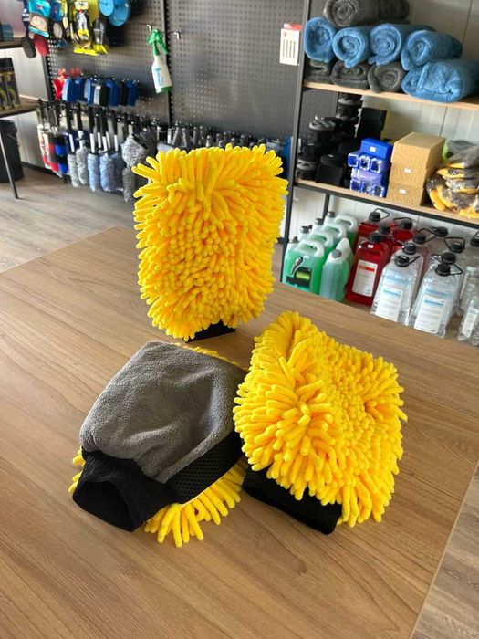 Губка мочалка пориста Кох KochChemie миття авто мікрофіброва рукавиця