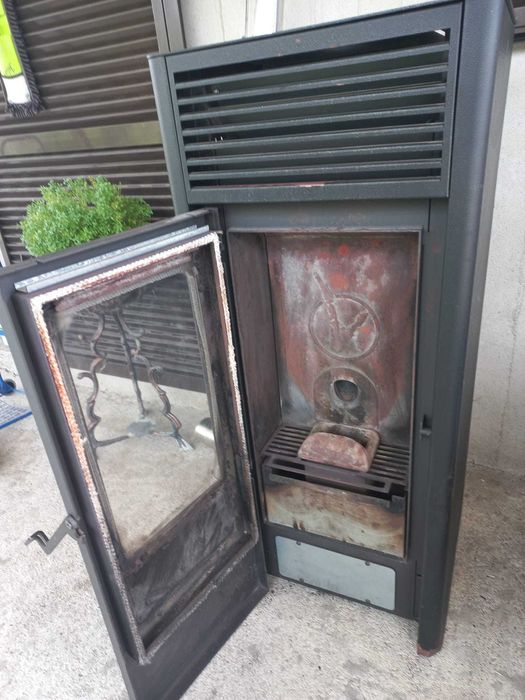 Salamandra a pelletes elétrica