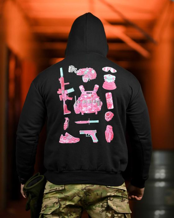 Тактичне худі мілітарі Loadout Pink чоловіче без передоплати