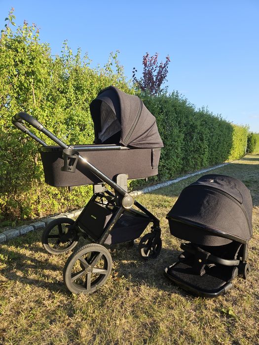 Wózek 2w1 venicci upline all black