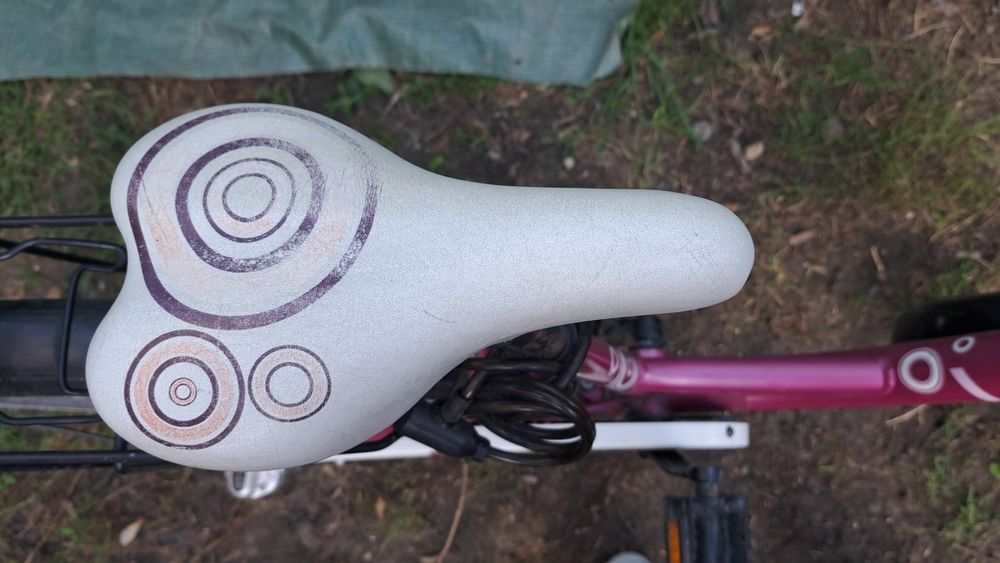 Rower kross różowy