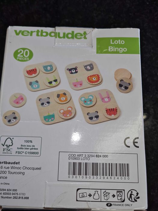 Loto/ bingo Vertbaudet