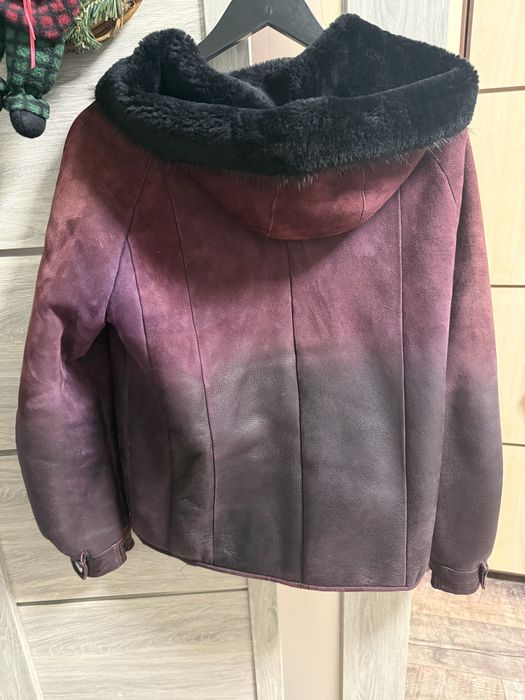 Дублянка овчина ефект омбре