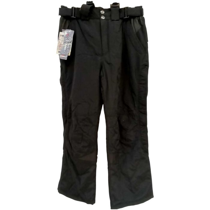 Spodnie Zimowe Męskie Na Szelki czarne rozmiar XL