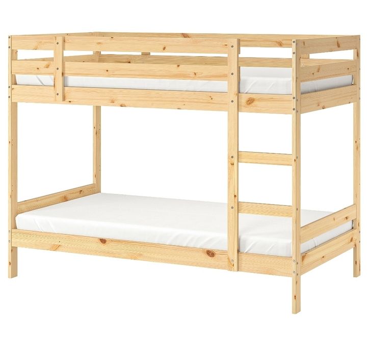 Łóżko piętrowe MYDAL Ikea 90x200 cm