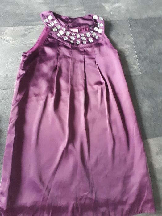 Fioletowa sukienka m