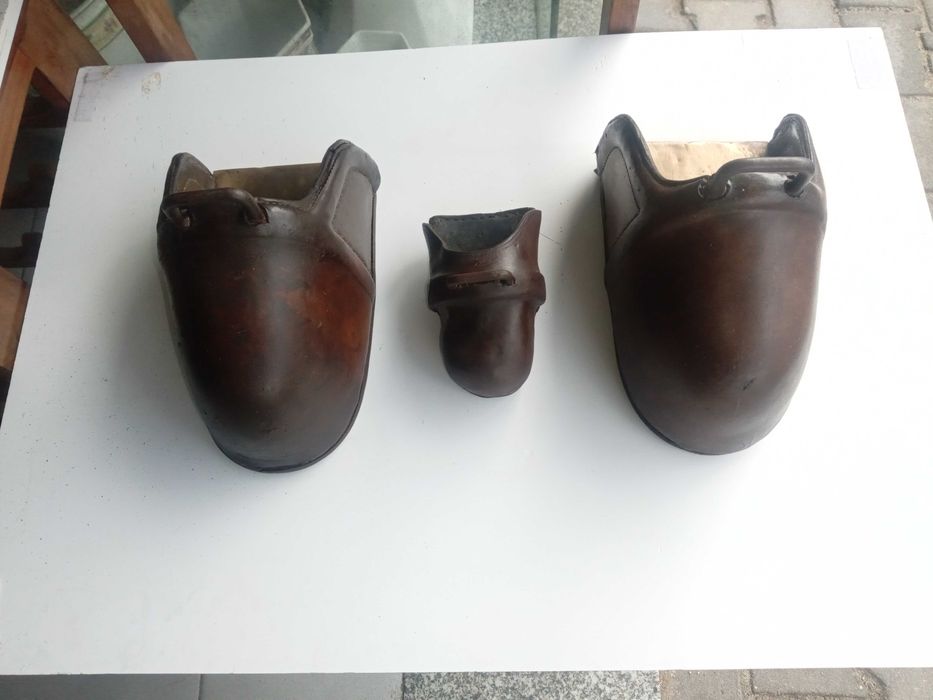 Estribos de caixa muito antigos