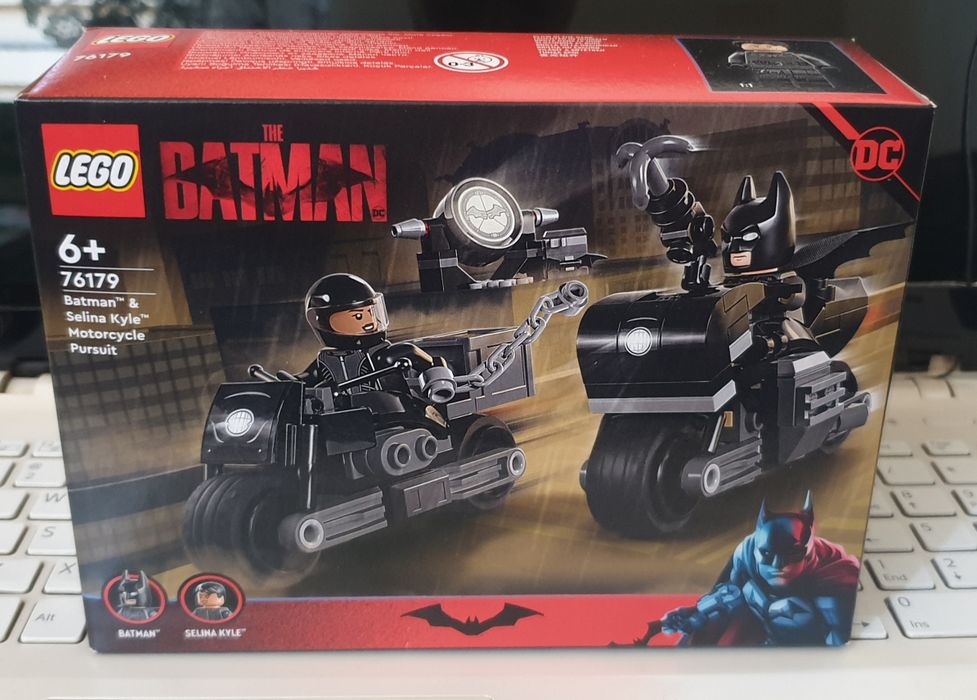 LEGO 76179 DC Super Heroes Motocyklowy pościg Batmana i Seliny Kyle